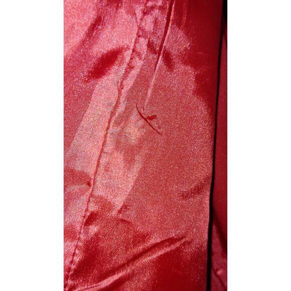 A Champagne Women's Two Piece Dress Red Vintage Embellished Grandma Core 24W - Picture 7 of 11